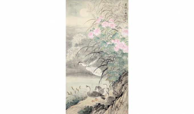 已售   芦塘月色  