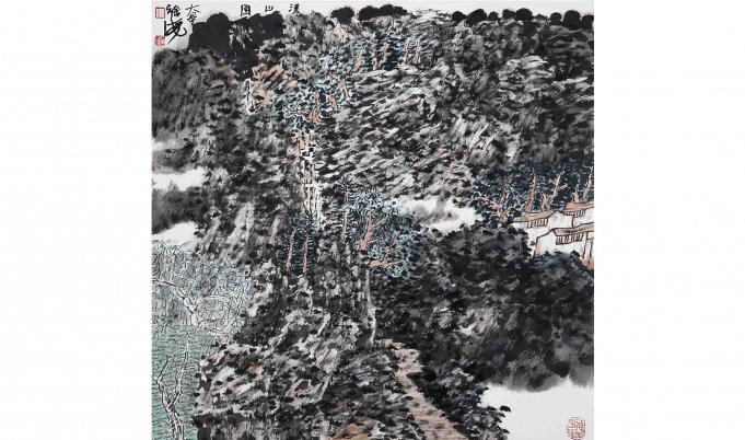 溪山图